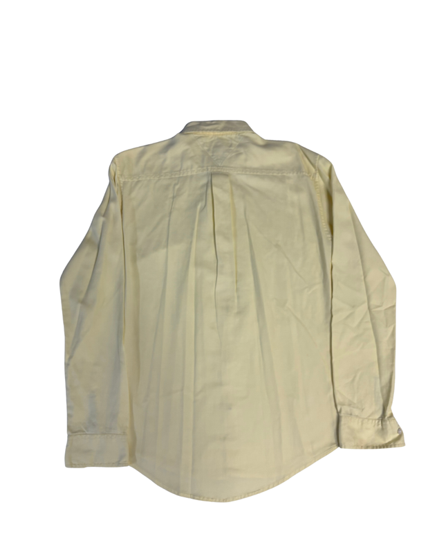 Tommy Hilfiger Men's Classic Yellow Long Sleeve Button-Down Shirt