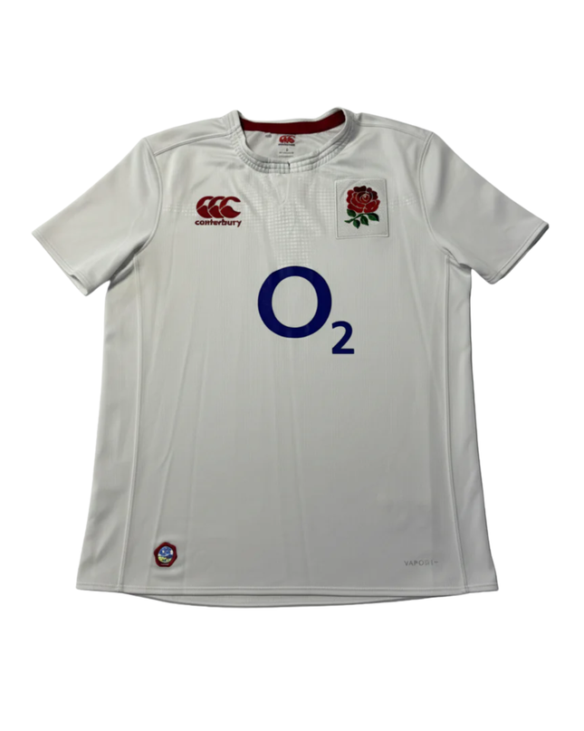 Canterbury England Rugby O2 White Jersey