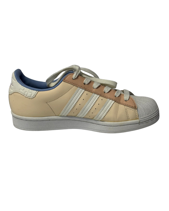 Adidas Superstar Puzzle Shell Toe Sneakers | Beige | EU 37⅓