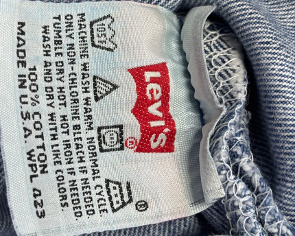 Levi's Vintage Blue Straight Leg Jeans