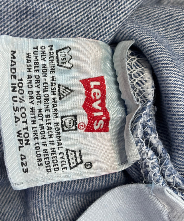 Levi's Vintage Blue Straight Leg Jeans