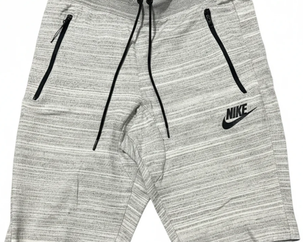 Nike Grey Men's Athletic Textured Knit Shorts