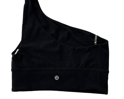 Lululemon Black One-Shoulder Sports Bra