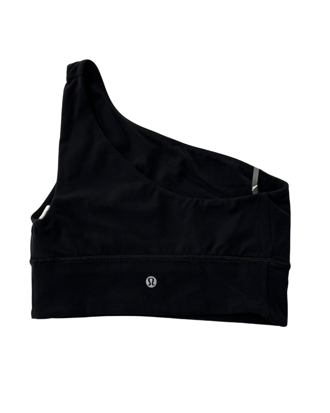 Lululemon Black One-Shoulder Sports Bra