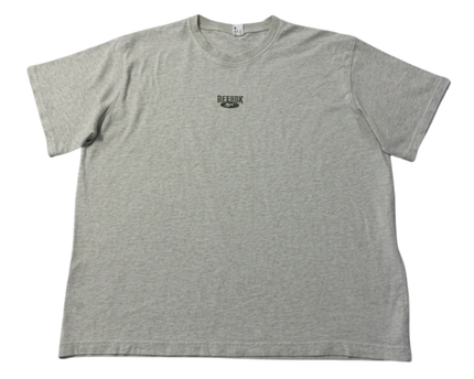 Reebok Grey Graphic Embroidered T-Shirt