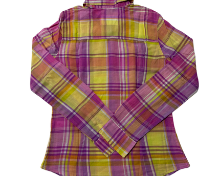Aeropostale Multicolor Plaid Button-Down Shirt
