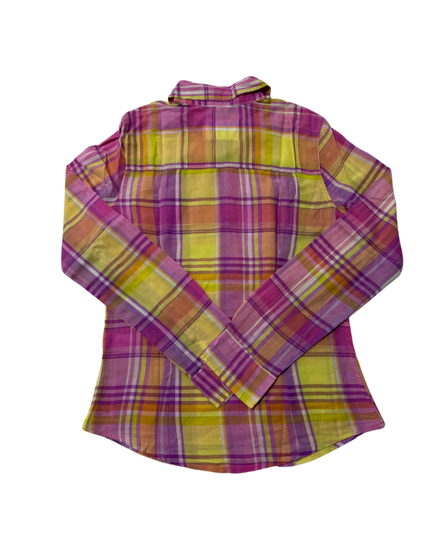 Aeropostale Multicolor Plaid Button-Down Shirt