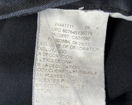 Red Kap Black Utility Cargo Pants