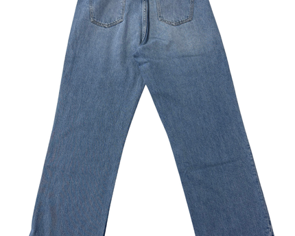 Whistles Mid-Wash Blue Straight Leg Denim Jeans