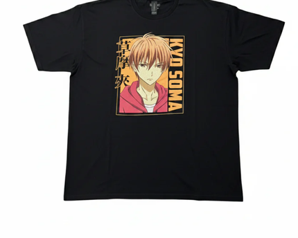 Gildan Black Fruits Basket Kyo Soma Anime Graphic Tee