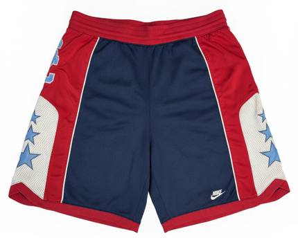 Nike Navy Blue Mesh Basketball Sports Shorts