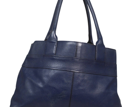 Kate Spade Navy Blue Leather Bow Shoulder Bag