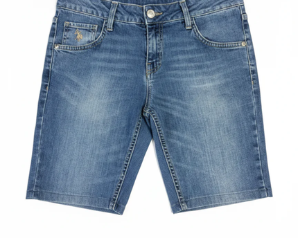 U.S. Polo Assn. Blue Denim Shorts