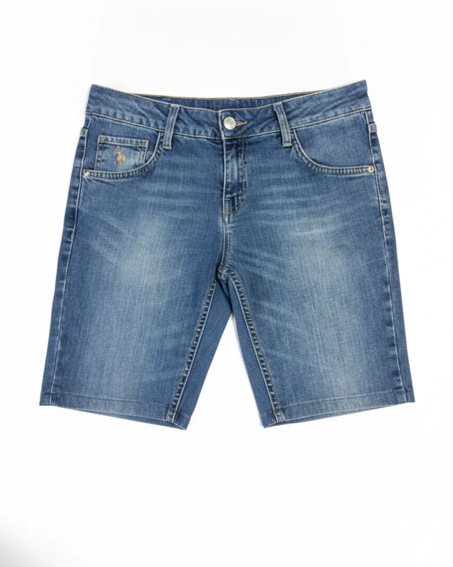 U.S. Polo Assn. Blue Denim Shorts