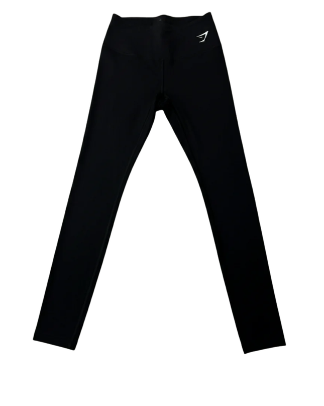 Gymshark Black High-Rise Performance Leggings