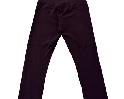 Lululemon Burgundy Align High-Rise Crop Leggings