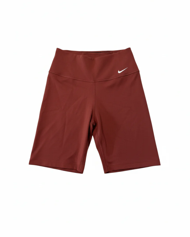Nike Rust Dri-FIT High-Rise Biker Shorts