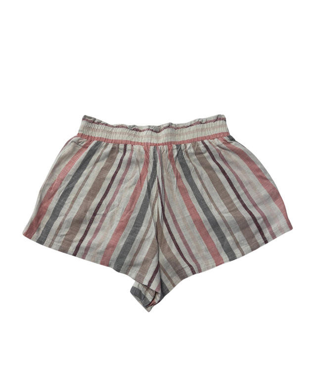 Aeropostale Striped High-Waisted Relaxed Shorts