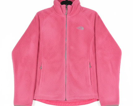 The North Face Pink Osito High-Pile Fleece Full-Zip Jacket