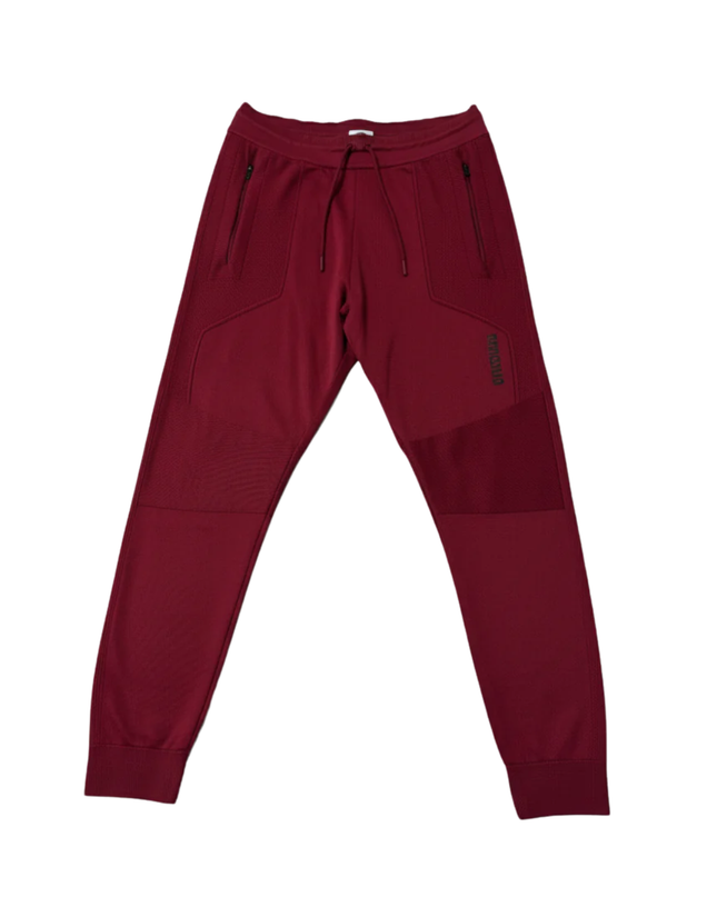 Gymshark Burgundy Tapered Performance Joggers