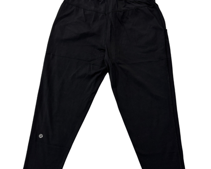 lululemon Black Tapered Drawstring Active Pants