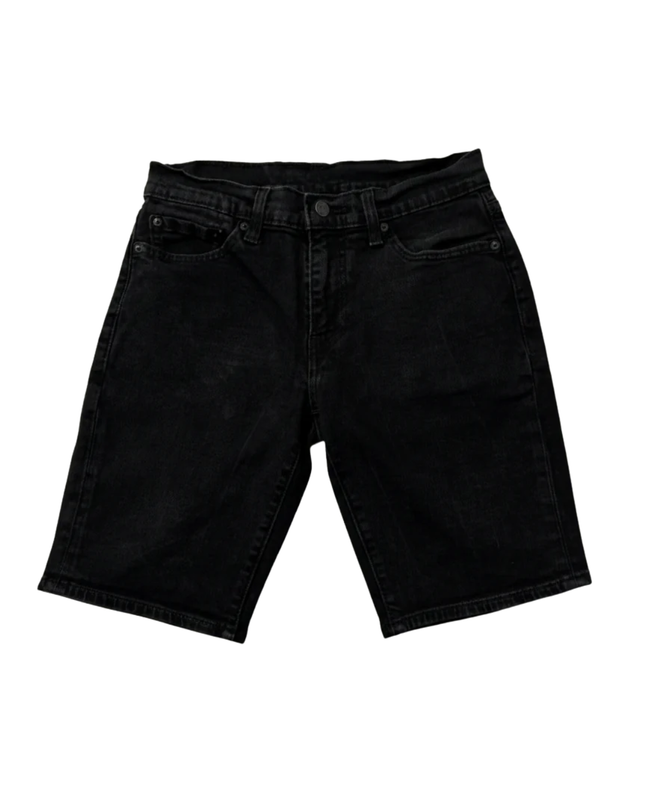 Levi's 511 Slim Fit Black Denim Shorts