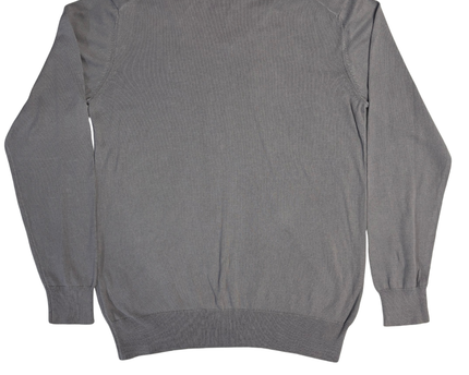 Polo Ralph Lauren Grey V-Neck Knit Sweater