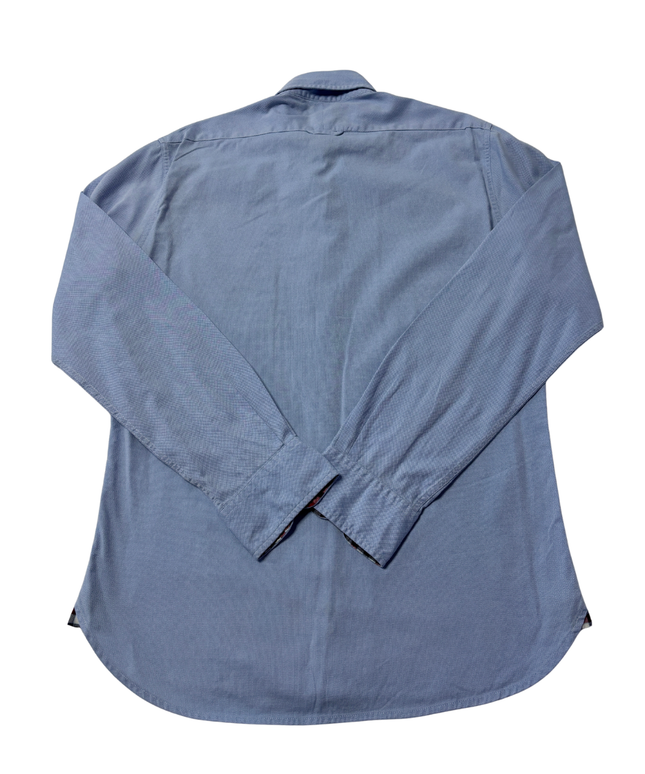 T.M. Lewin Blue Thomas Mayes Casual Button-Down Shirt