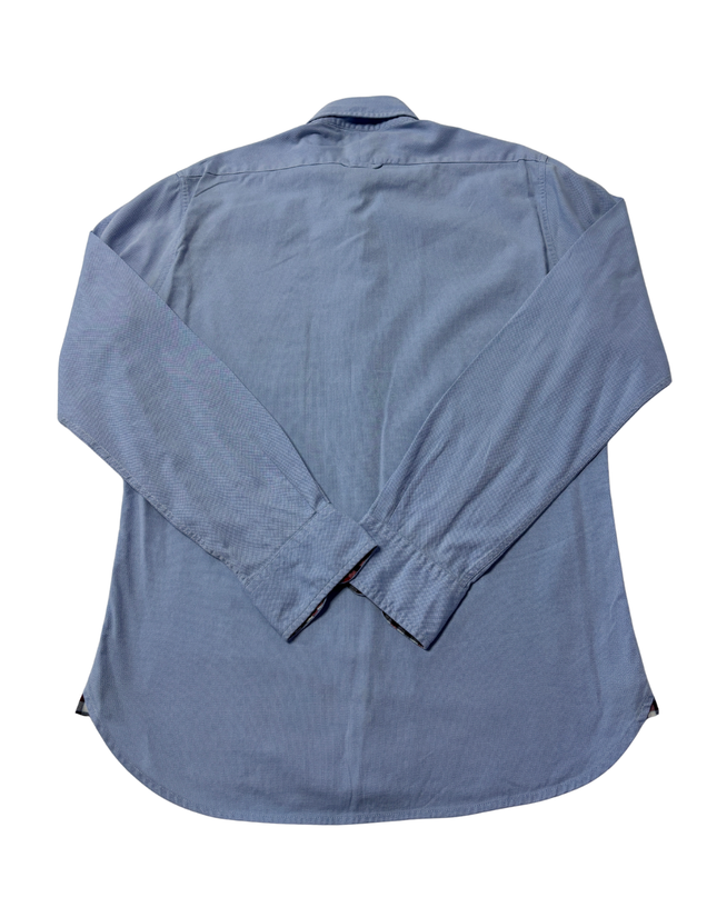 T.M. Lewin Blue Thomas Mayes Casual Button-Down Shirt