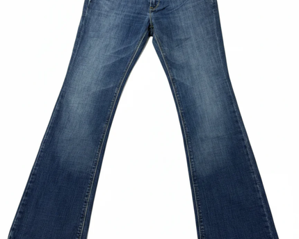 Levi's Blue 572 Boot Cut Stretch Denim Jeans