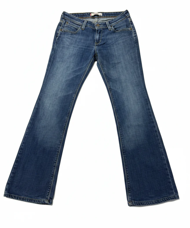 Levi's Blue 572 Boot Cut Stretch Denim Jeans