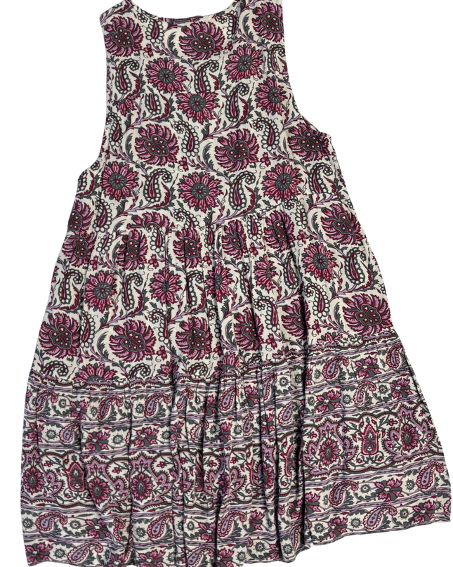 American Eagle Outfitters Multicolor Floral Paisley Tiered Mini Dress