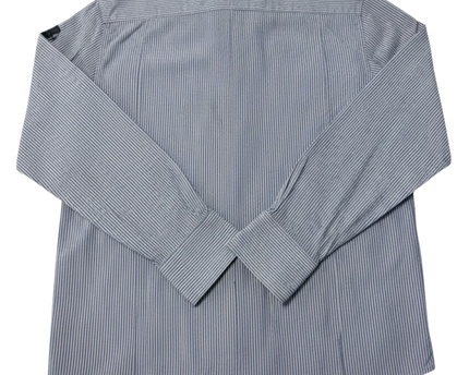 G-Star Raw Blue/White Striped Utility Button-Down Shirt