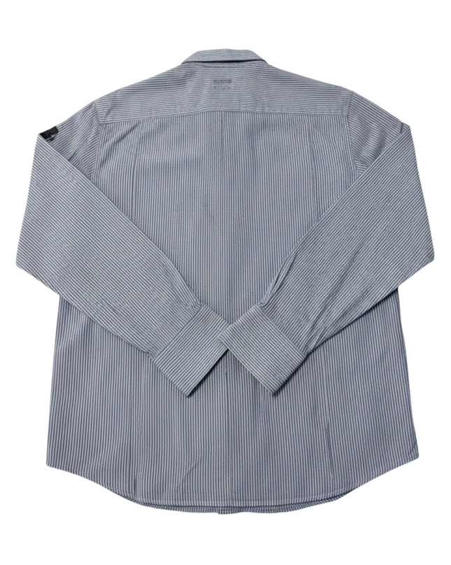G-Star Raw Blue/White Striped Utility Button-Down Shirt
