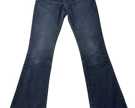 Levi's Blue Bootcut Mid-Rise Denim Jeans
