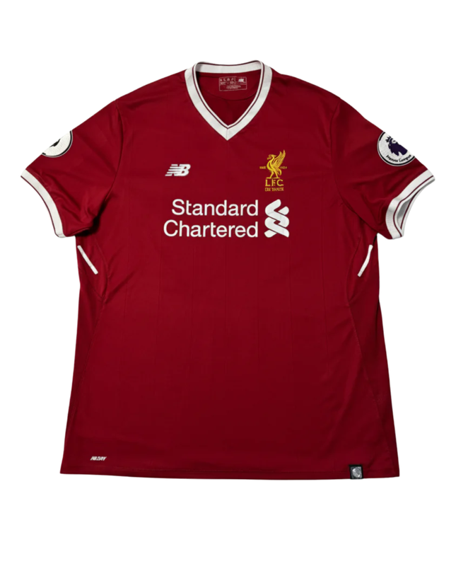 New Balance Red Liverpool FC 125 Years Anniversary ACTON 50 Jersey