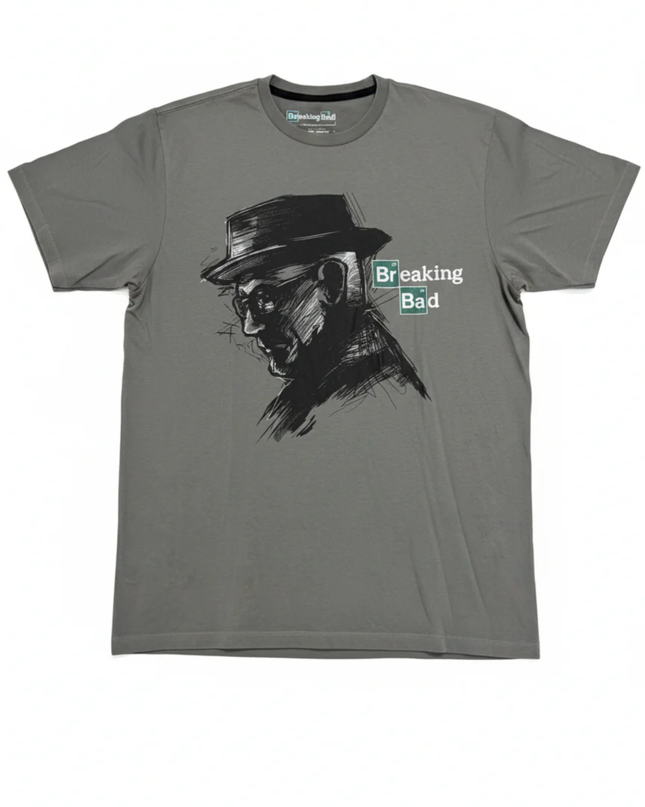 Primark Grey Breaking Bad Graphic Tee