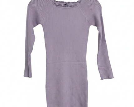 Don't Call Me Jennyfer Purple Ribbed Long Sleeve Mini Dress W/Tags