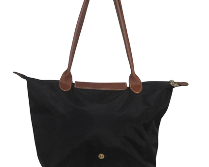 Longchamp Black Le Pliage Large Shoulder Bag