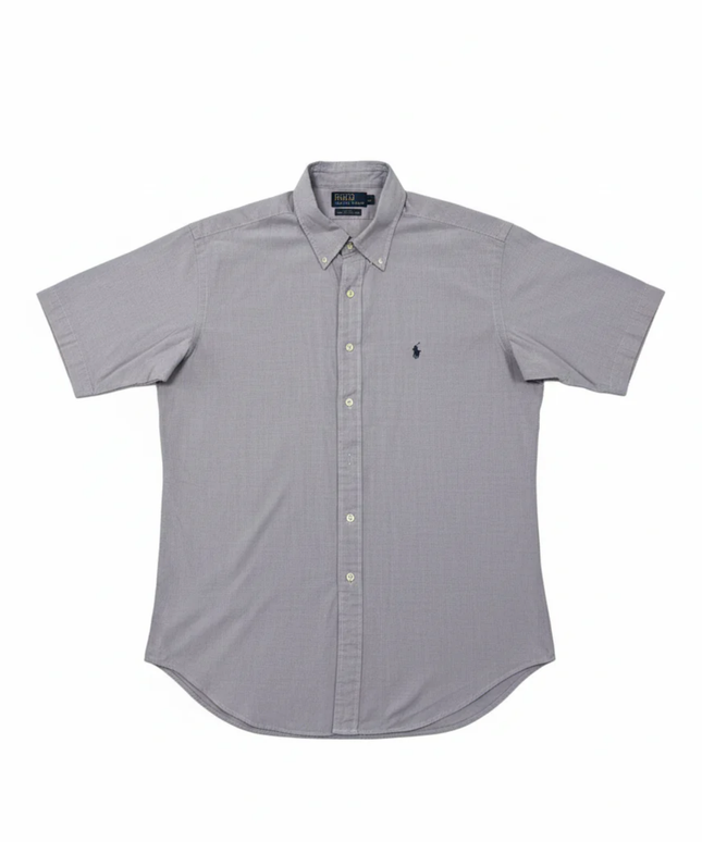 Polo Ralph Lauren Purple Yarmouth Short Sleeve Oxford Shirt