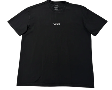 Vans Black Small Embroidered Logo T-Shirt