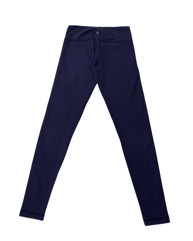 Lululemon Navy Blue High-Rise Performance Leggings