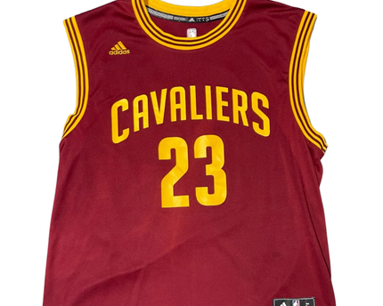 Adidas Maroon Cleveland Cavaliers LeBron James #23 NBA Jersey