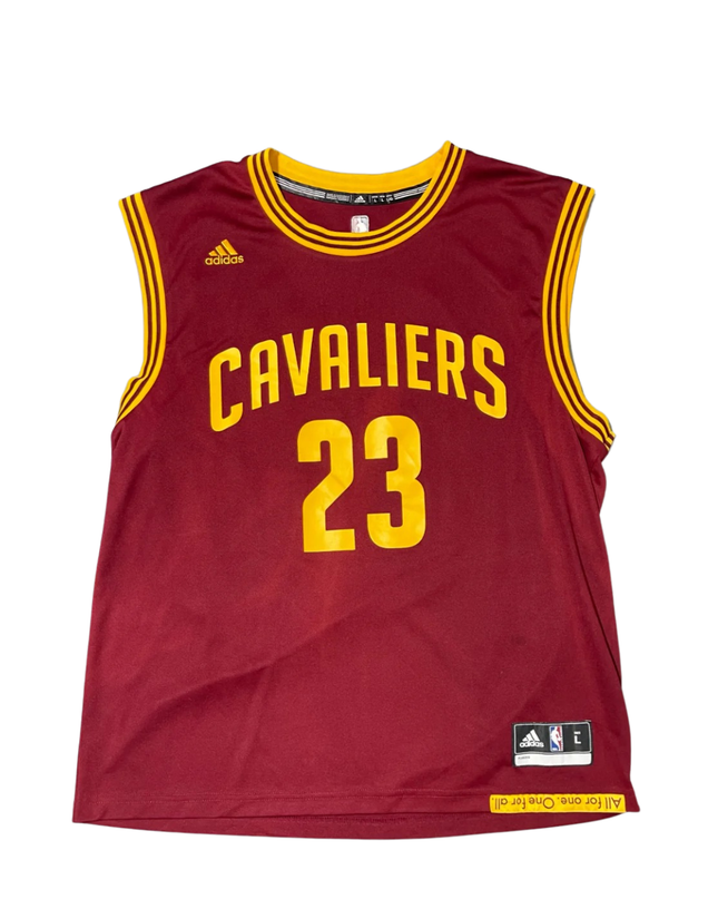 Adidas Maroon Cleveland Cavaliers LeBron James #23 NBA Jersey