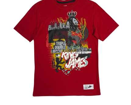 Nike Red King James Graphic T-Shirt