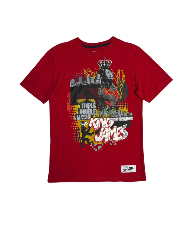 Nike Red King James Graphic T-Shirt