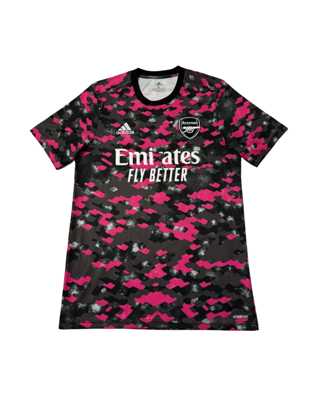 Arsenal FC Pink/Black Pre-Match Training Jersey