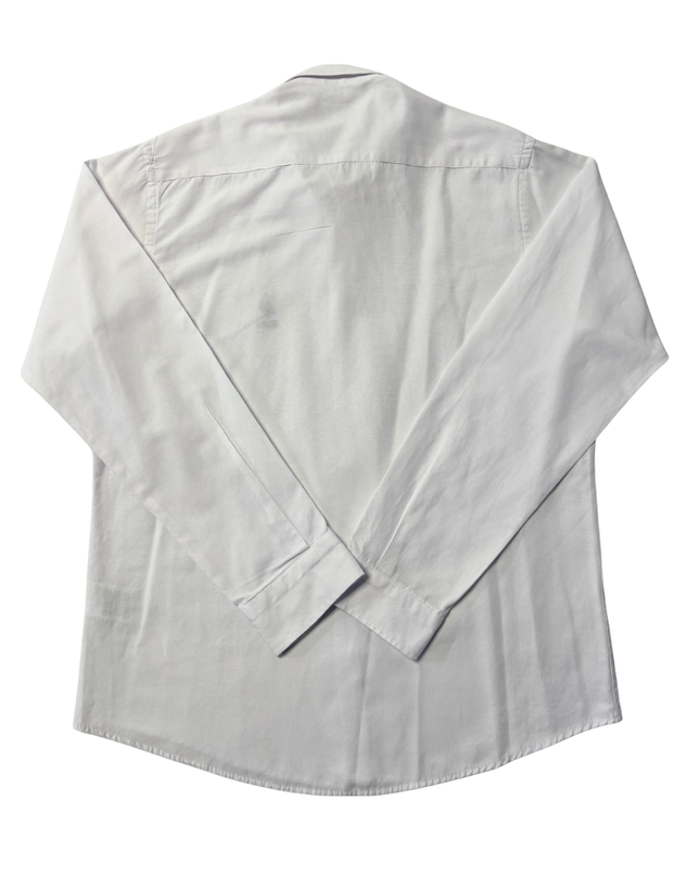 U.S. Polo Assn. White Slim Fit Long-Sleeve Button-Down Shirt