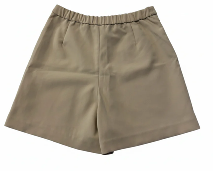 Uniqlo Beige Wrap Front Mini Skort