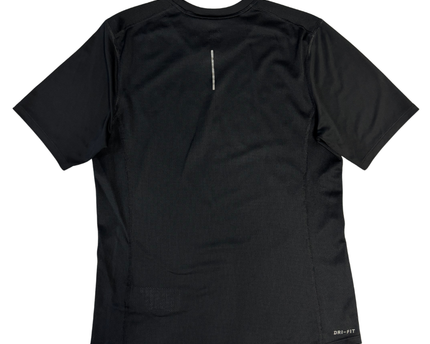 Nike Running Black Graphic Sports T-Shirt